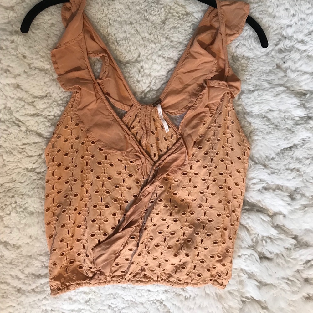 Free people orange crop - Picture 6 of 8